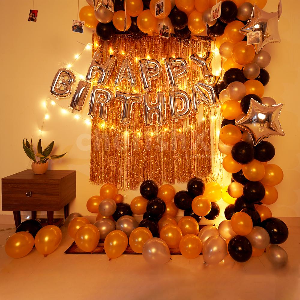 Balloon Arch & Backdrop Birthday Decoration Ahmedabad